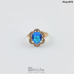 Shocking Blue AD Adjustable Ring