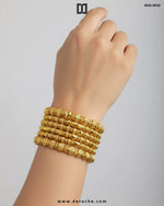Golden Elegance Six-Piece Bangle Set