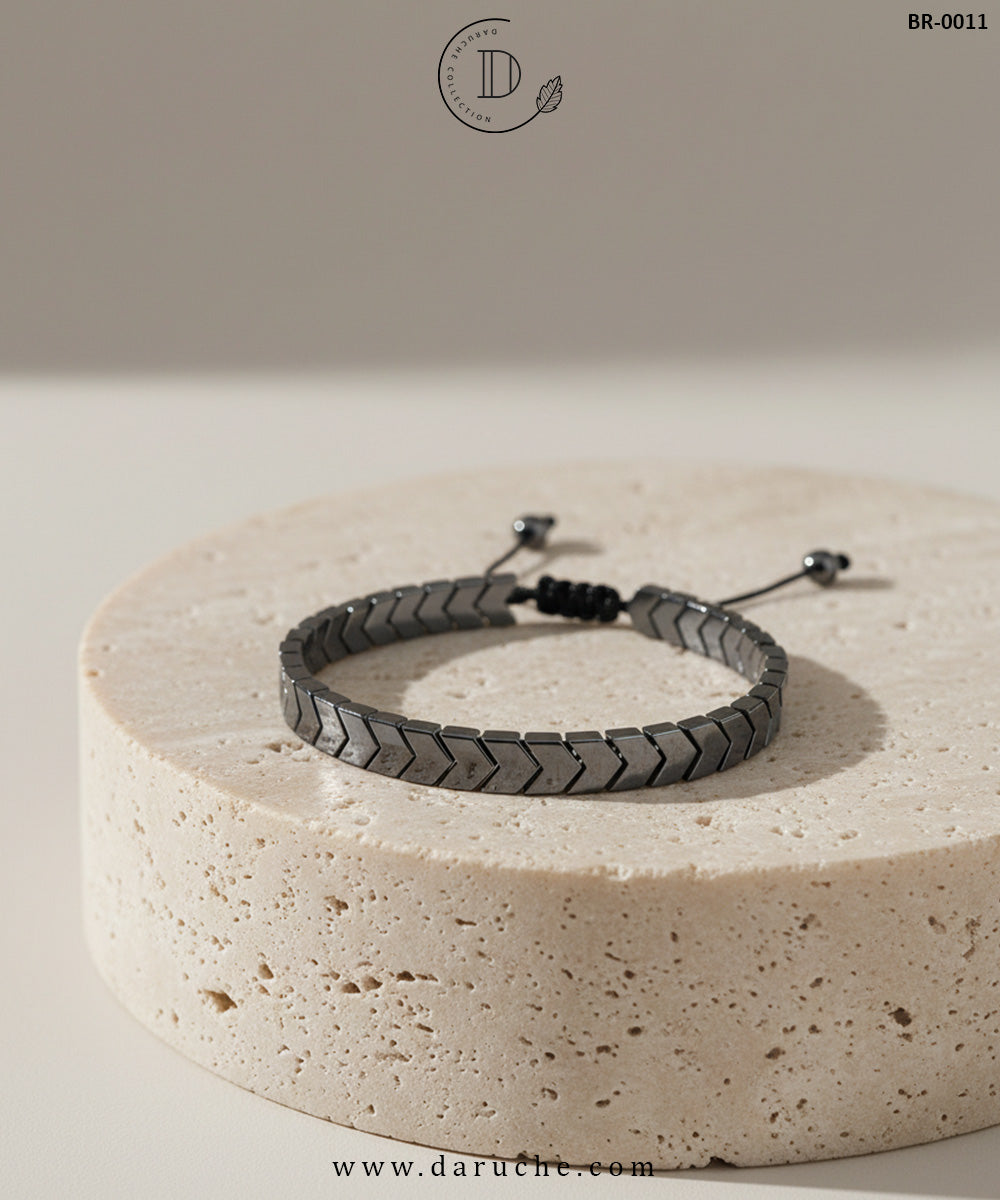 Urban Edge Gun Metallic Bracelet