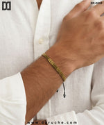 Urban Edge Golden Bracelet