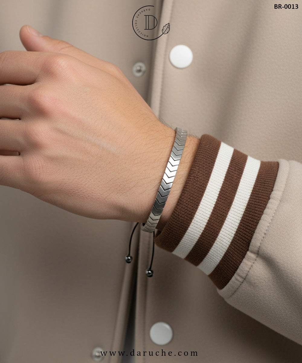 Urban Edge SIlver Bracelet