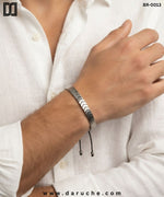 Urban Edge Silver Bracelet