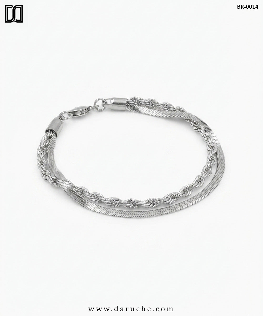 Silver Duo Bracelet