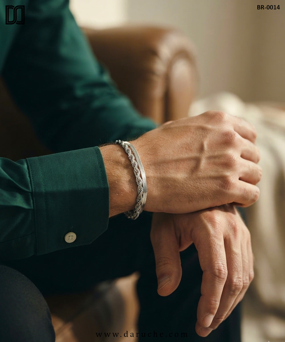 Silver Duo Bracelet