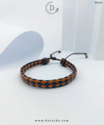 Dual-Tone Braided Bracelet