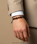 Midnight Onyx Cube Bracelet