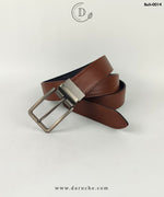 Brown & Black Reversible Leather Belt