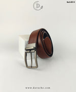 Brown & Black Reversible Leather Belt