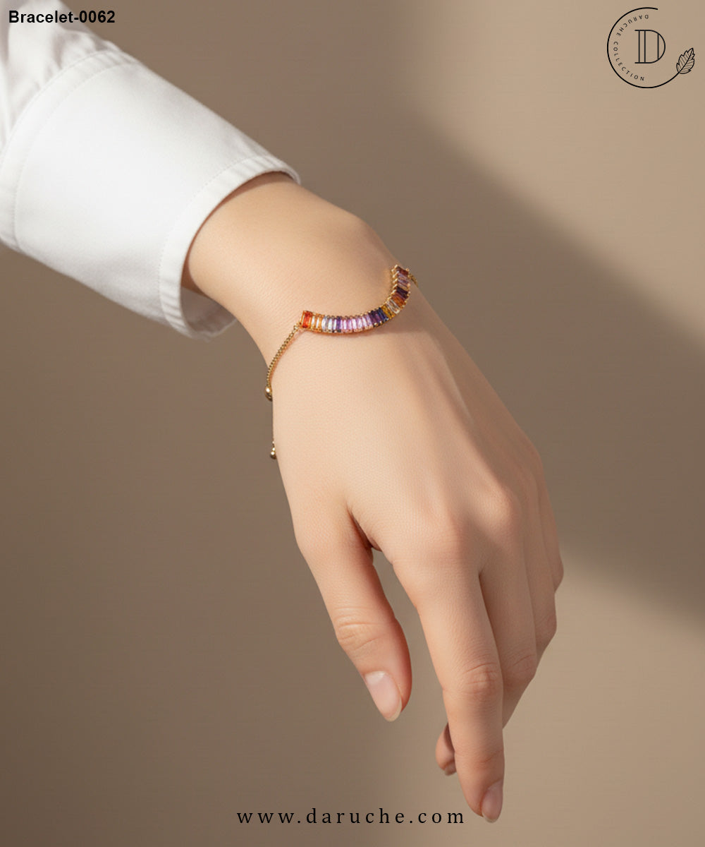 Multi Golden Zircon Bracelet