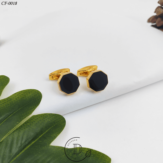 Golden & Black Cufflink