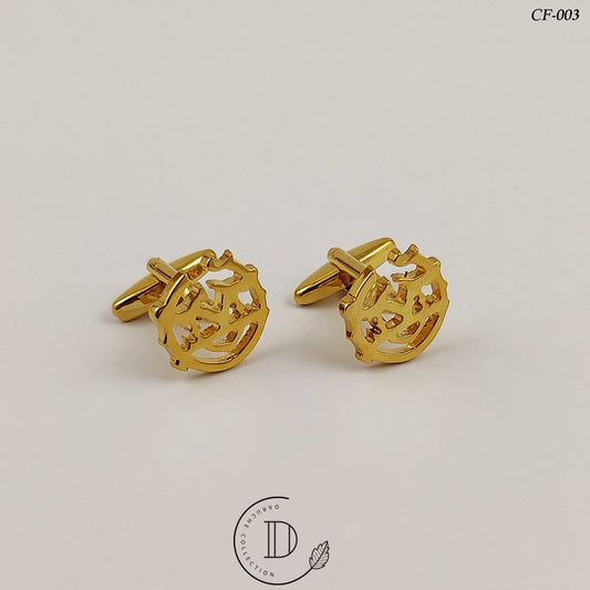 Golden Cufflink