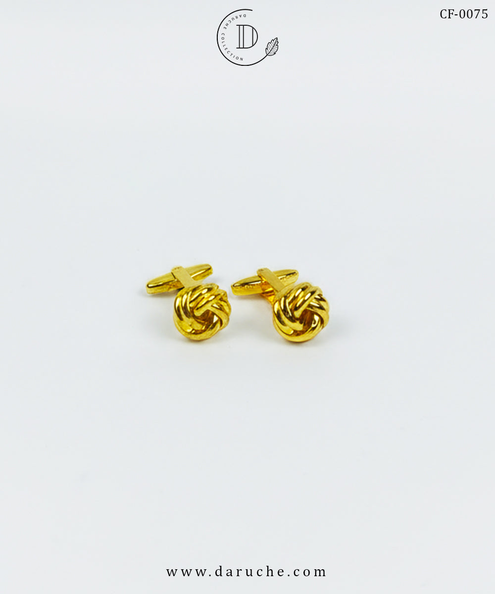 Golden Knot Cufflinks