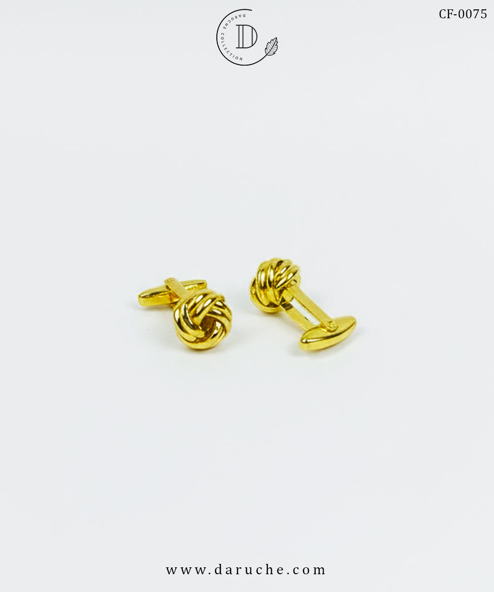 Golden Knot Cufflinks