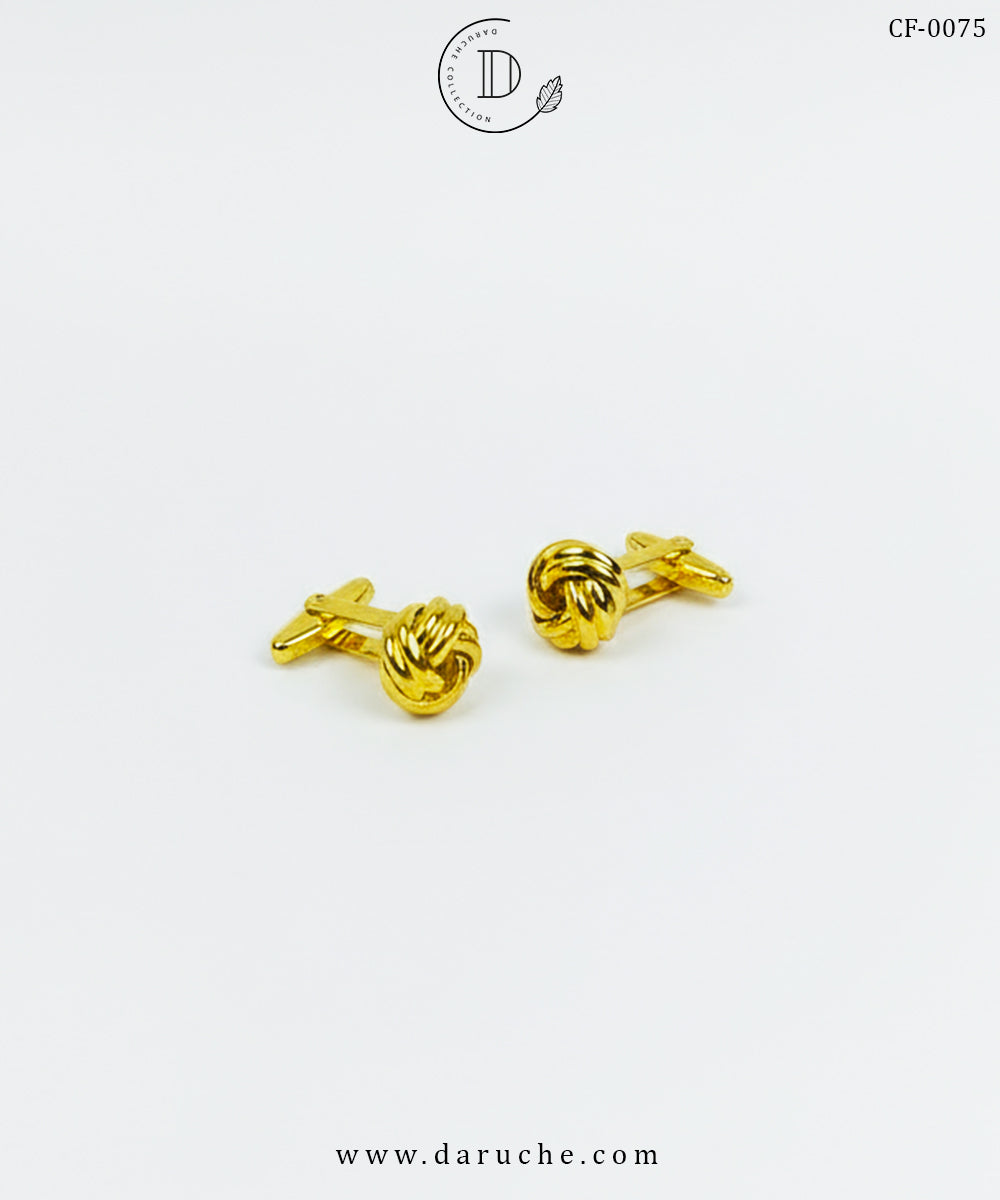 Golden Knot Cufflinks