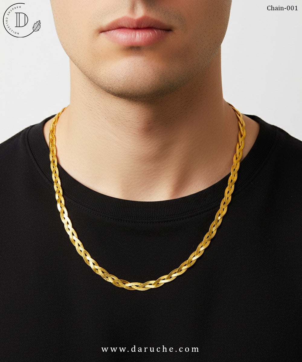Golden Imperial Weave Chain
