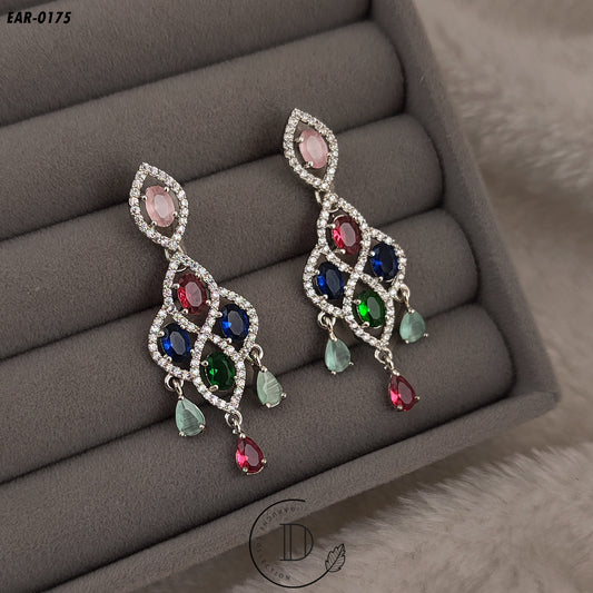 Stylish American Diamond Earrings