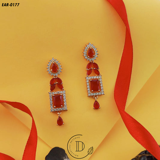 Elegant American Diamond Earrings