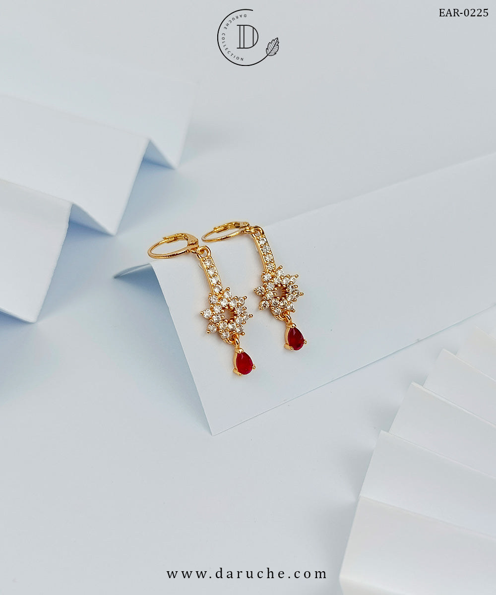 Stunning Zircon Stone Earrings