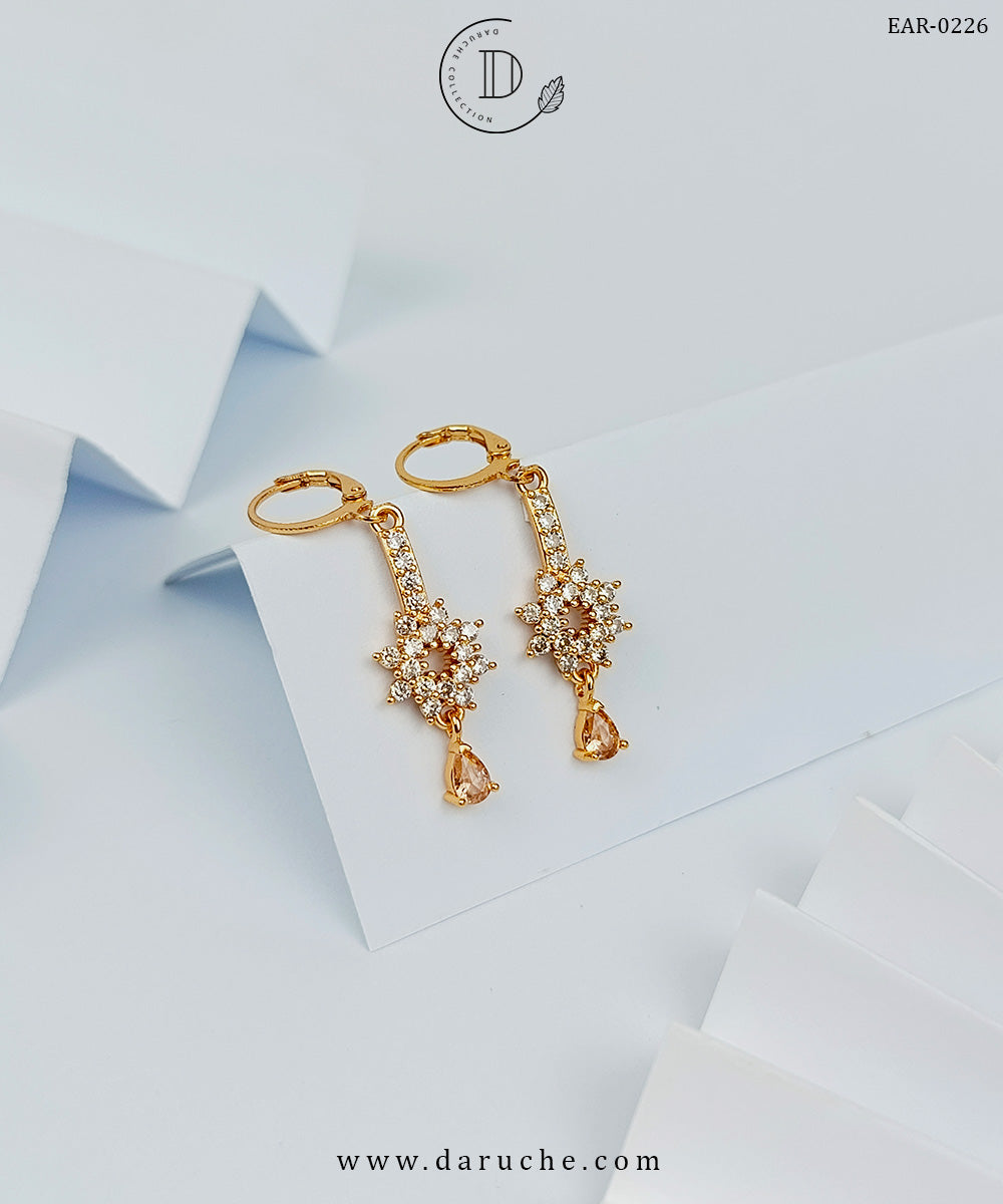 Stunning Zircon Stone Earrings