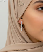 Classic White Layer Earrings