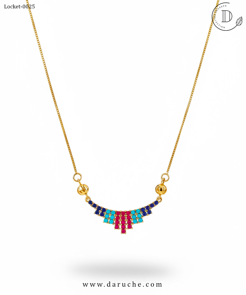 Timeless Multi Zircon Locket