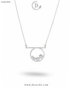 Timeless Silver Zircon Locket