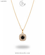Classic Black Zircon Locket