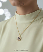 Classic Black Zircon Locket