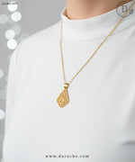 Gold Plated Cubic Zircon Stone Locket