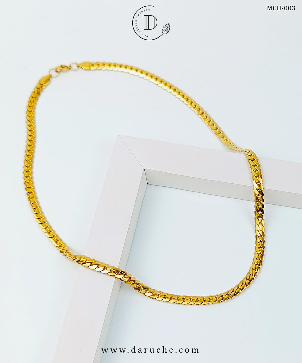 Golden Classic Cuban Chain