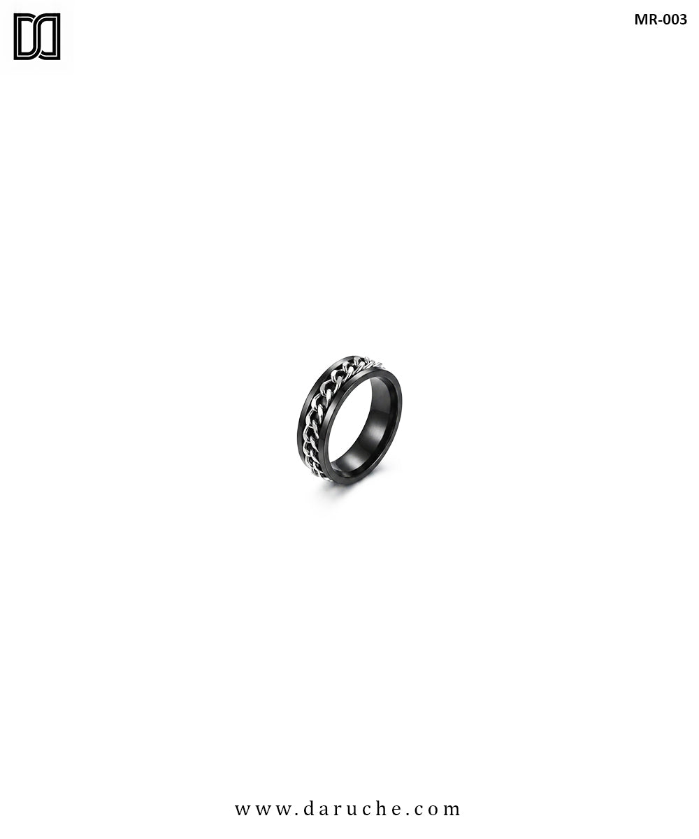 Onyx Spinner Ring