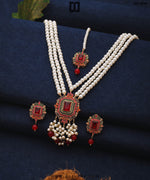Valeska Garnet Naurattan Necklace Set
