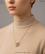 Multi Zircon Stone Necklace Set